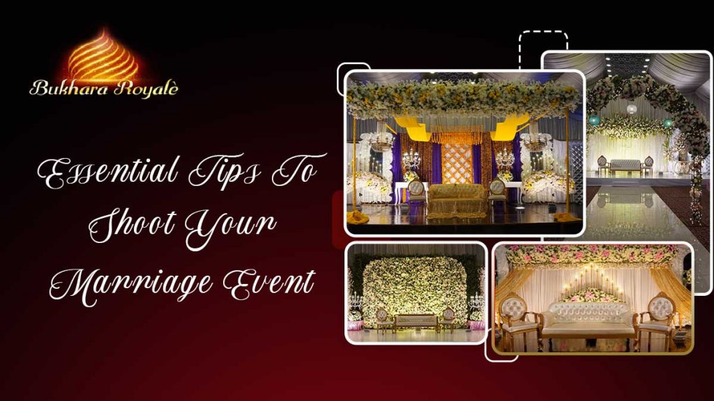 Essential Tips To Shoot A Marriage Event photography