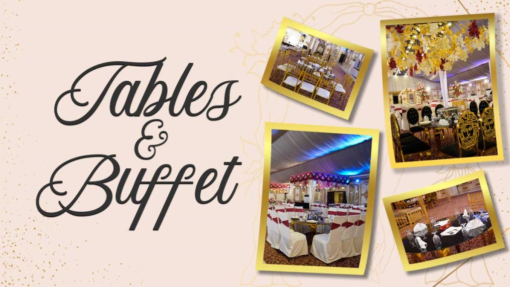 Tables & Buffet