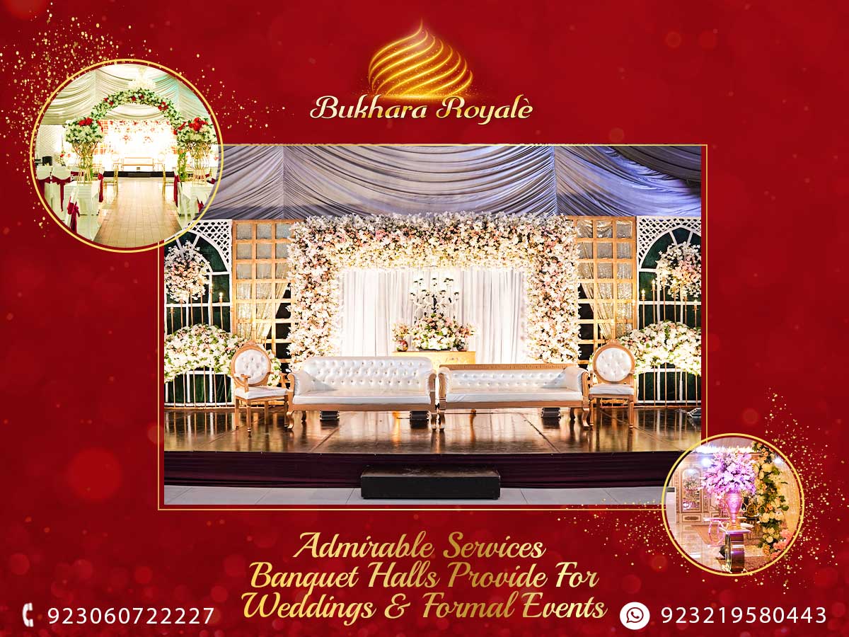 Admirable Services Banquet Halls Provide For Weddings & Formal Events