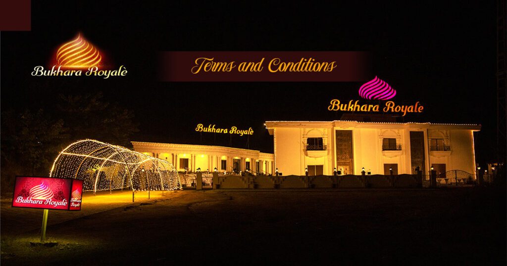 Terms and Conditions Bukhara